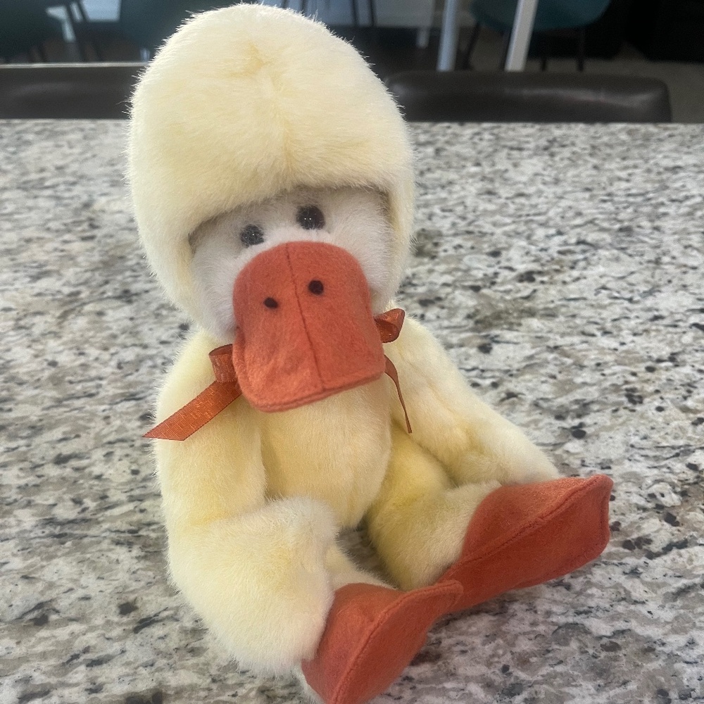 Boyds Bear Alouysius Quackenwaddle 12" Bear in Duck Costume